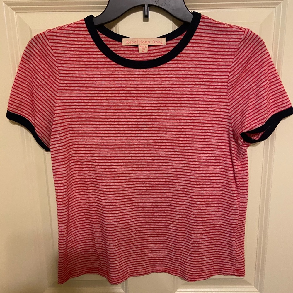 Rebellious One Striped T-shirt